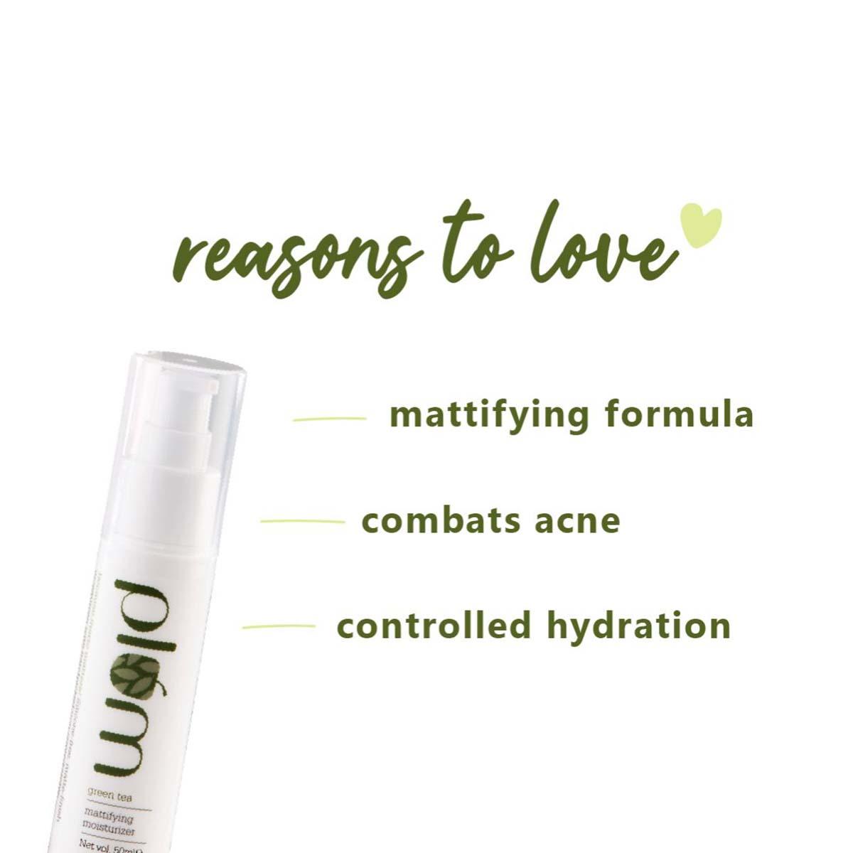 Plum Green Tea Mattifying Moisturizer - 50 ml