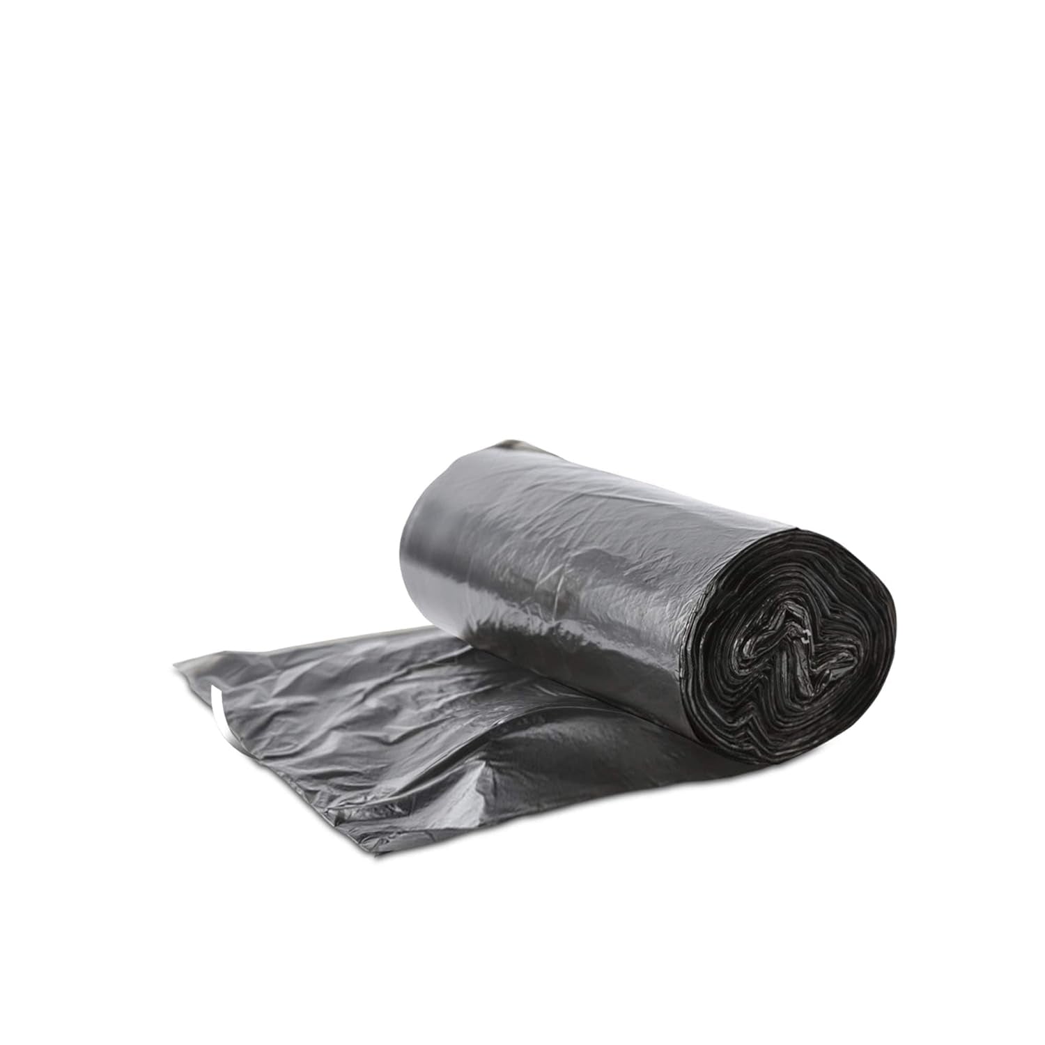 Presto Garbage Bags | Medium | 180 Count | 30 Bags X 6 Rolls | 19 X 21 Inches | For Dry & Wet Waste | Black