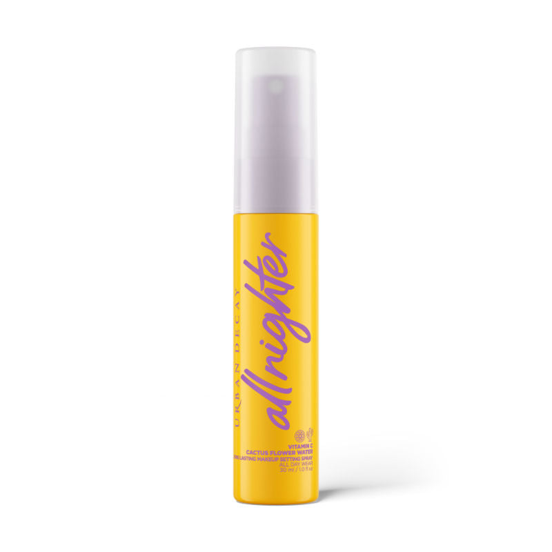 Vitamin C setting spray, Urban Decay All Nighter spray, Makeup setting spray summer, Long-lasting makeup spray, Hydrating setting spray, Vegan setting spray, Brightening makeup mist